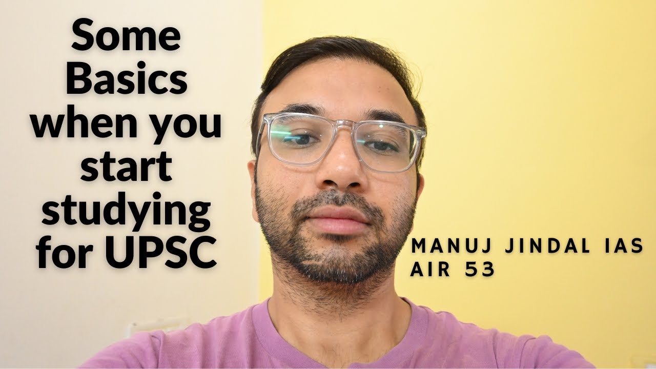 How to Start Your IAS Preparation when you feel a bit lost where to start from by Manuj Jindal IAS