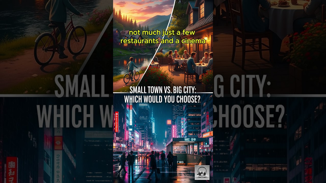 Learn English: Small Town vs Big City Conversation | Real-Life Speaking Practice