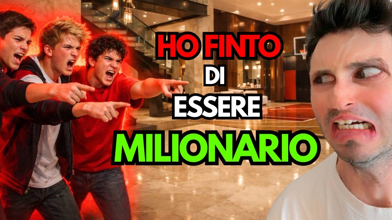 Quando a 11 Anni HO FINTO Di ESSERE MILIONARIO Per Avere Amici MI SCOPRONO