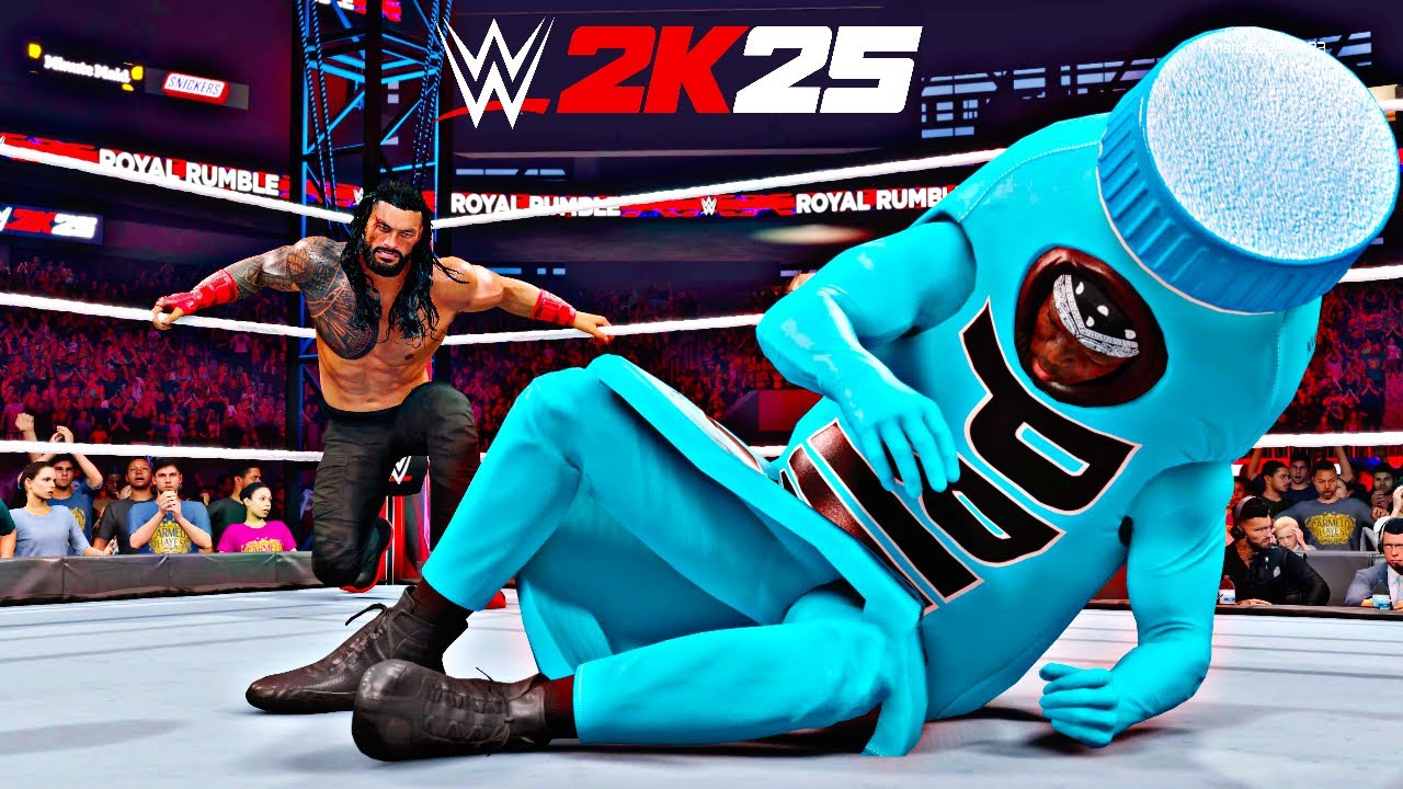 WWE 2K25 - Roman Reigns  Vs. Prime Bottle Summer Slam Match PS5™ {4K60} FPS