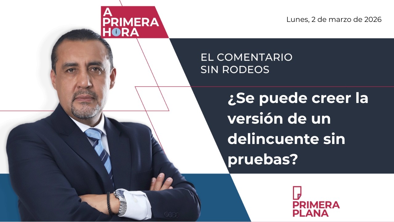 ¿Se puede creer la versión de un delincuente sin pruebas?