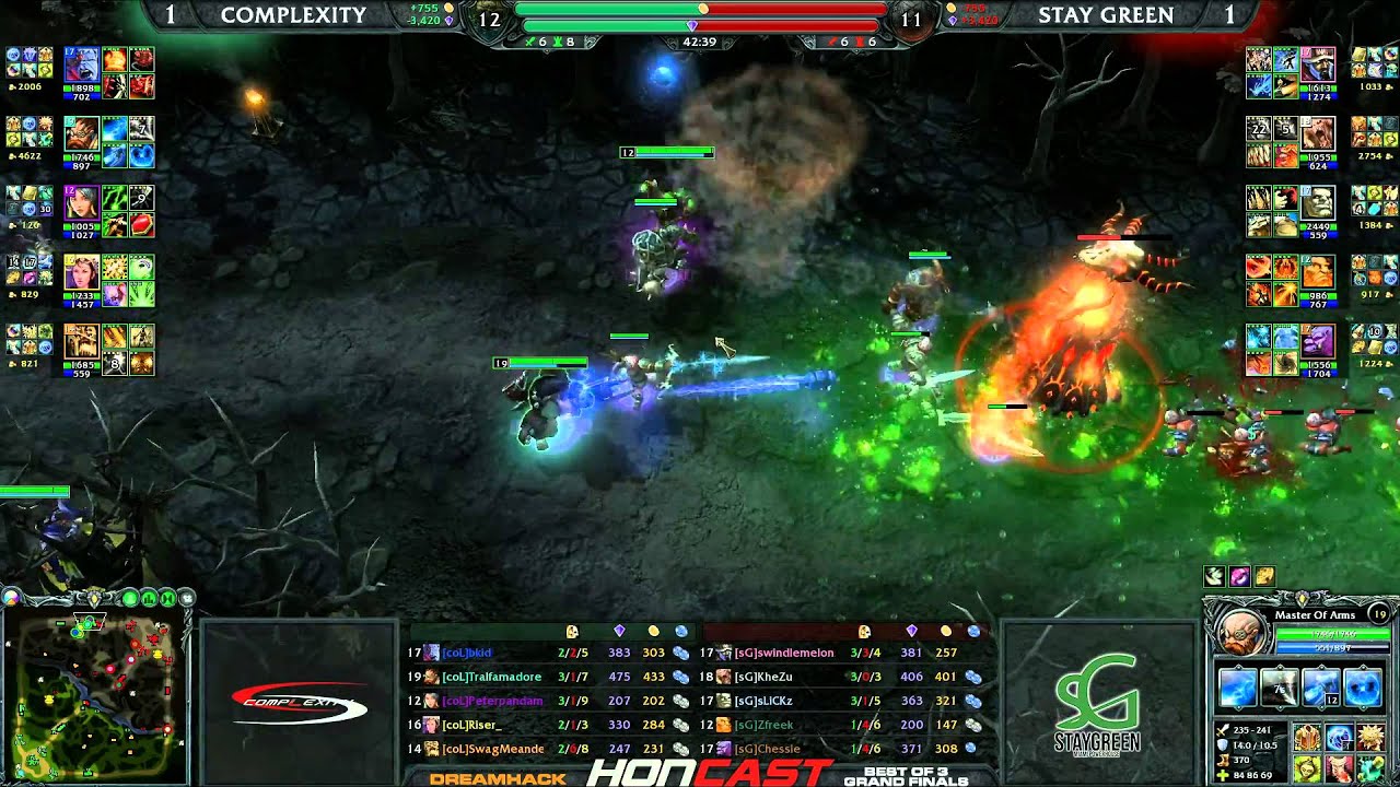 DreamHack Summer 2013 Grand Finals - COL vs SG Game 3