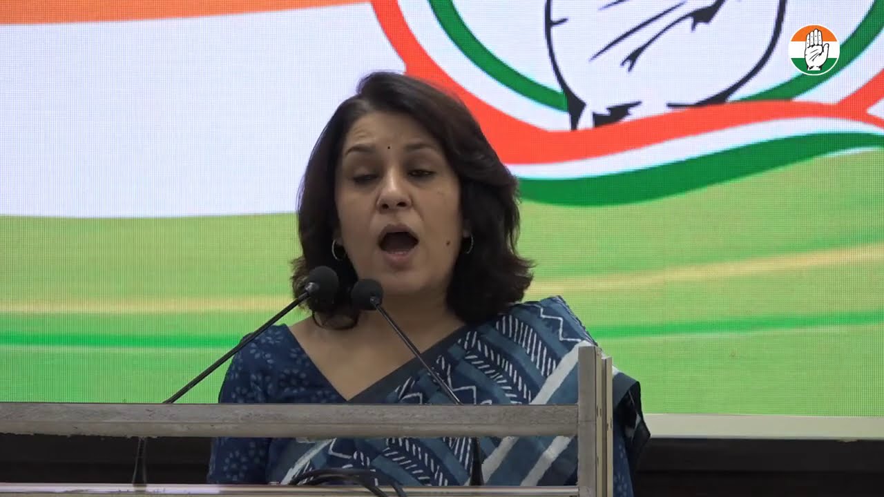 LIVE: Supriya Shrinate addresses media at Congress Headquarters