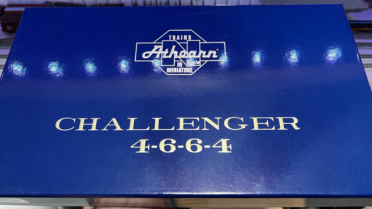 Layout #2, Video #33 - Unboxing Athearn Challenger from Denver,  Rio Grande & Western RR