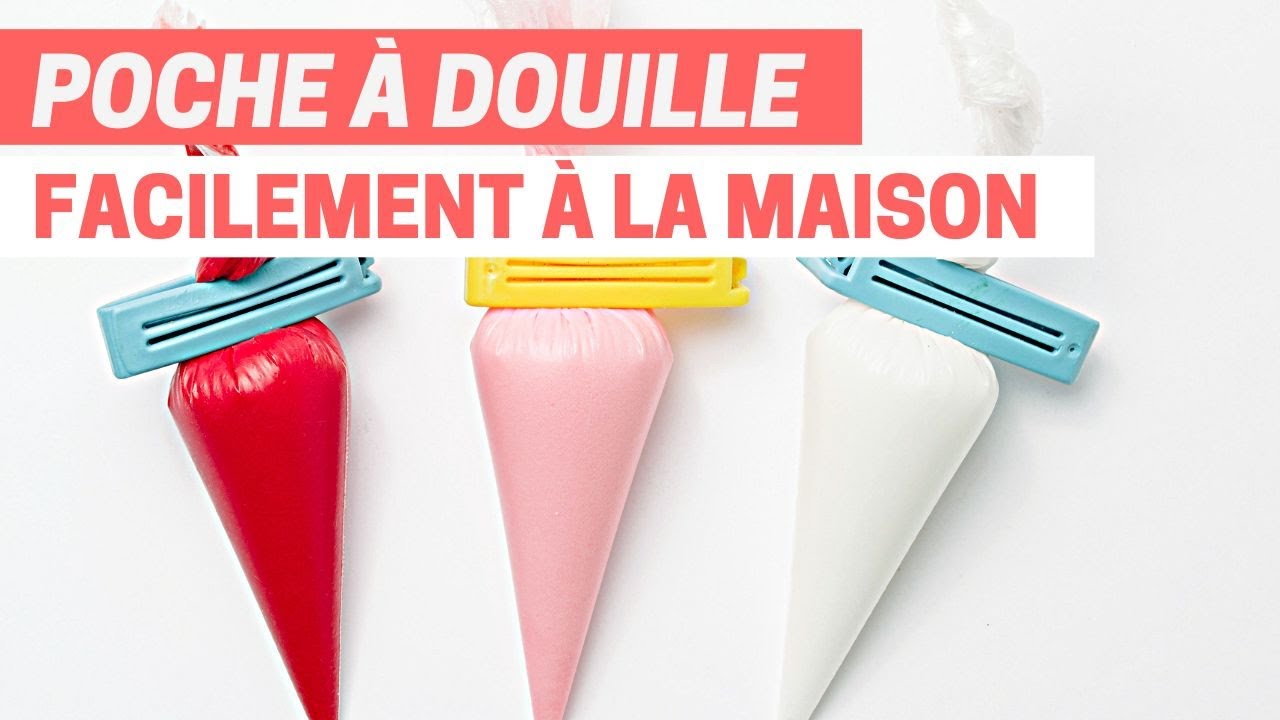 Réaliser une POCHE à DOUILLE MAISON