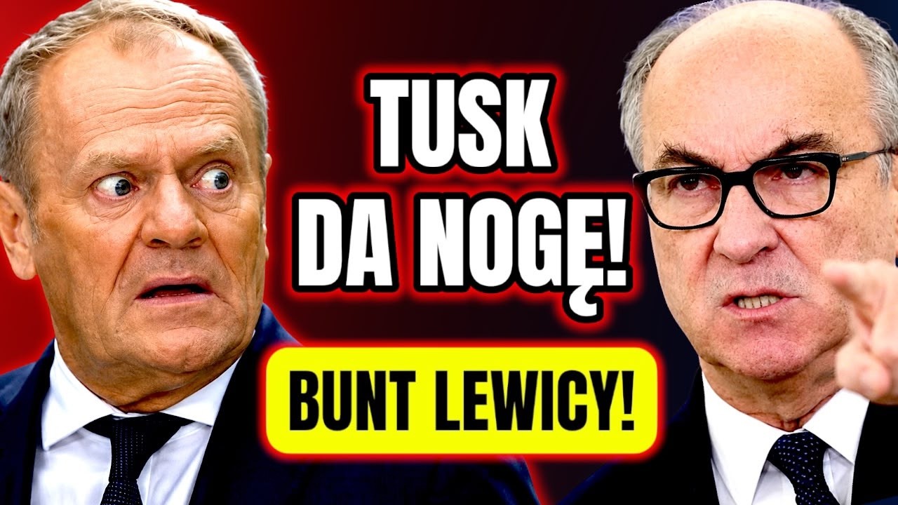 BUNT LEWICY W RZĄDZIE! ZNAMY PLAN UCIECZKI TUSKA!