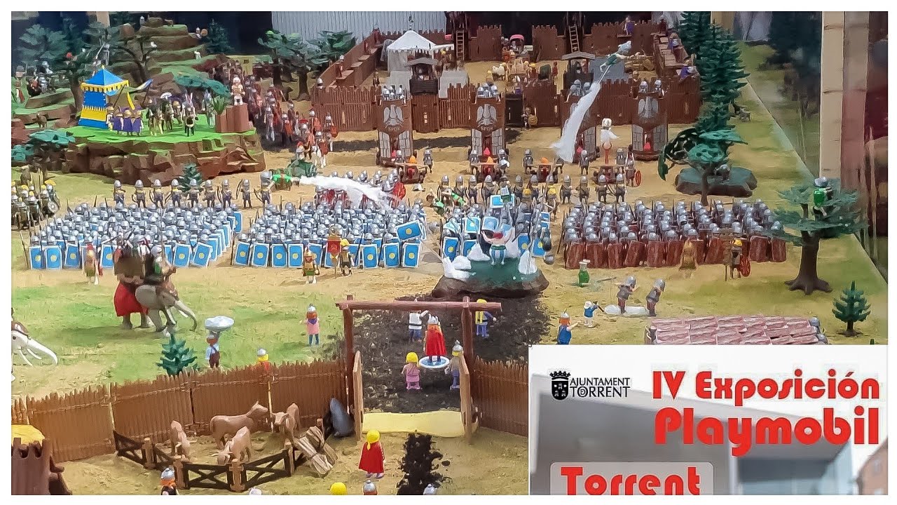 14 DIORAMAS IV Exposición PLAYMOBIL Torrent... Belén, El Señor de los Anillos, Astérix y mucho más‼️