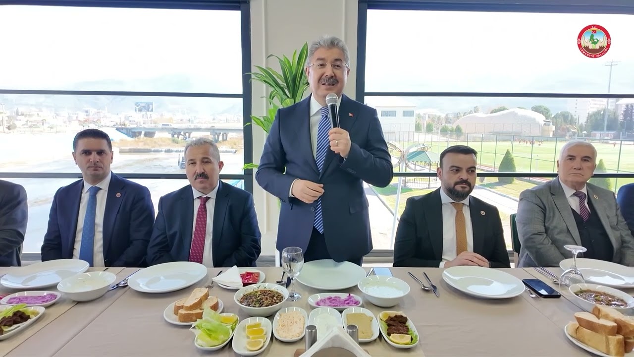 VALİ YILMAZ, İL GENEL MECLİSİ BAŞKANI İL GENEL MECLİSİ ÜYELERİ VE KÖY MUHTARLARI İLE BİR ARAYA GELDİ