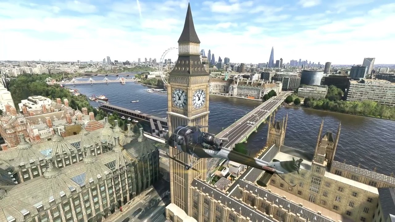 London Helicopter tour ‐ 10 21