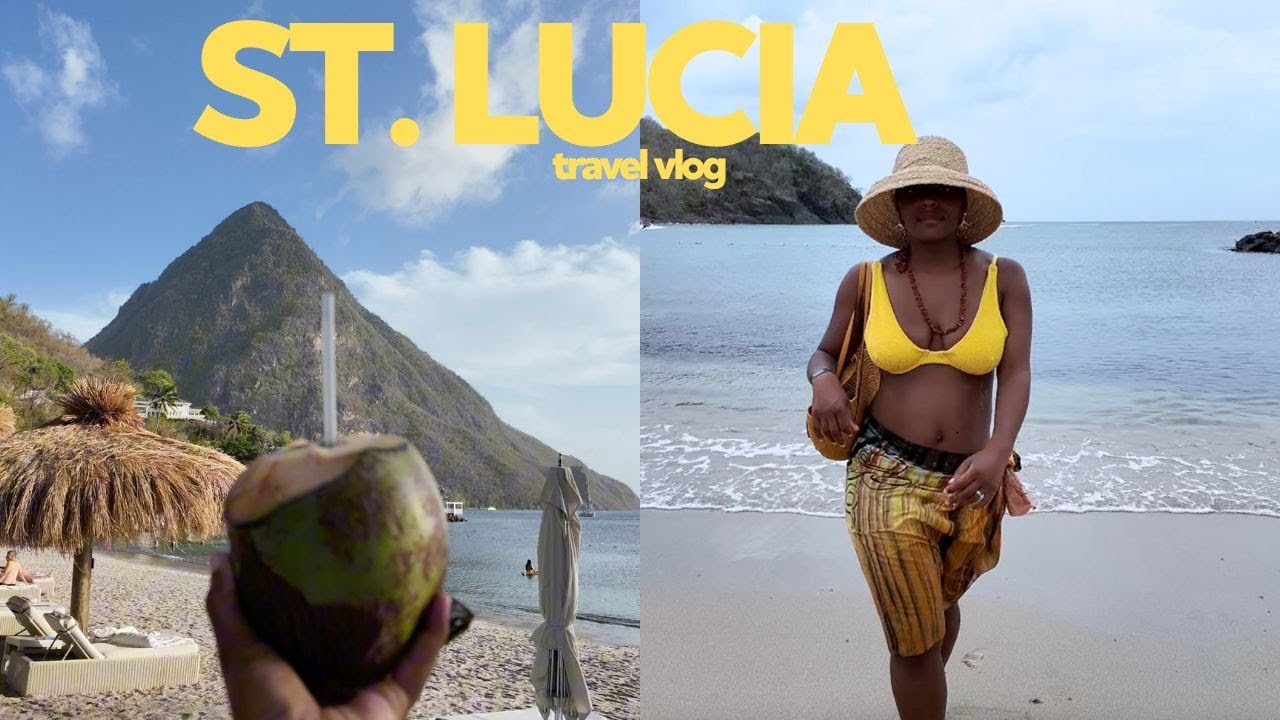 Saint Lucia Travel Vlog 2025 |My unforgettable Caribbean adventure