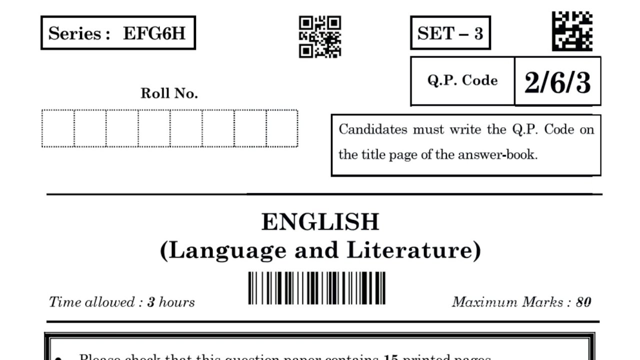 Check Difficulty Level - Class 10 English Board Paper 2026 | Sample Paper Class 10 English 2025-26