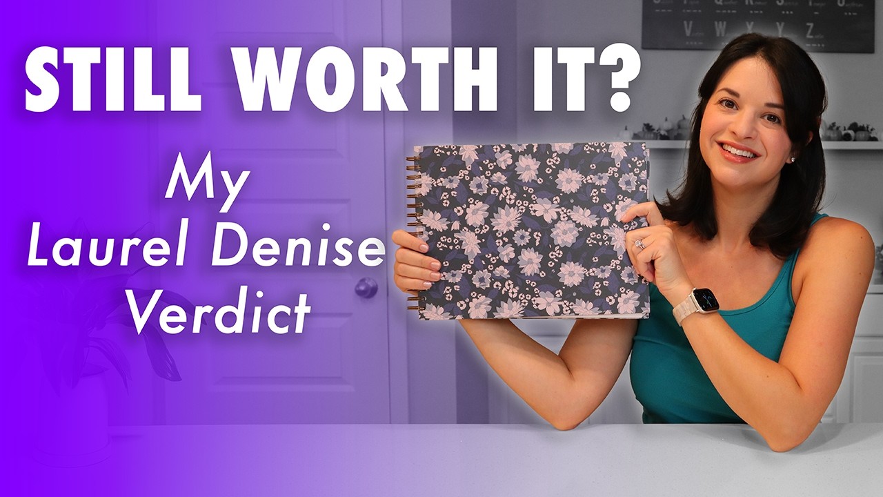 Обзор планировщика Laurel Denise спустя 3 месяца (что работает и что я бы изменил)