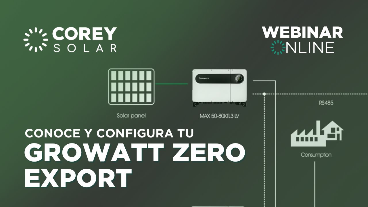 Cómo Configurar Zero Export con Growatt | Evita Multas y Ahorra Desde el Primer Día
