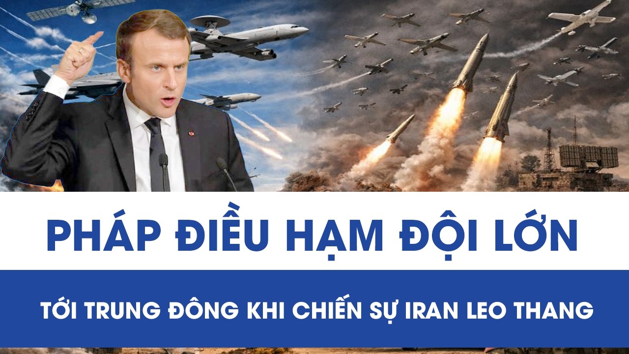 Pháp bất ngờ điều hạm đội lớn tới Trung Đông, chuyện gì đang diễn ra?