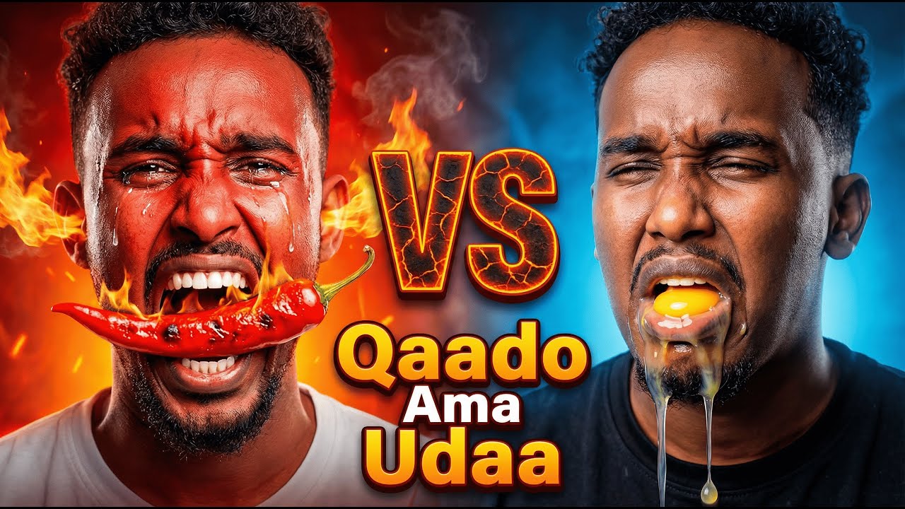 Qaado Ama Udaa | Challenge Qosol Badan | Sacad Murqaan Vs Suhayb Saanjo #challenge #Muraadso
