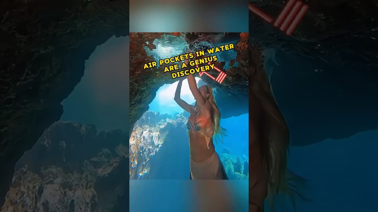 Air pockets in water are a genius discovery #invention