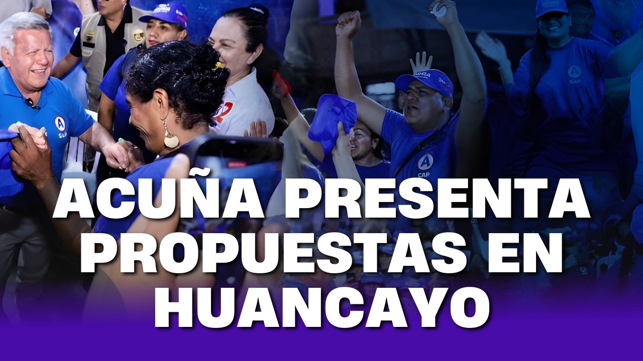 Acuña plantea conectar Tumbes y Tacna con tren