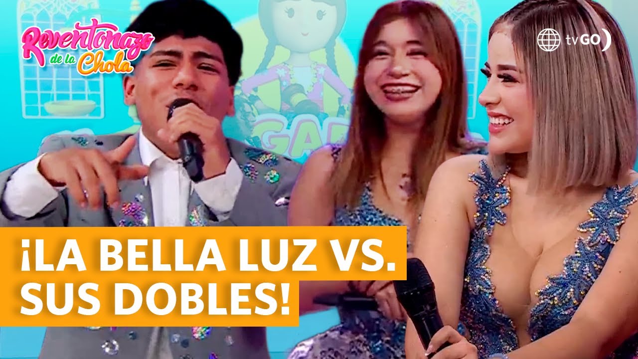 Reventonazo de la chola: “La Bella Luz” se llevó una sorpresa en el set de la Chola  (HOY)