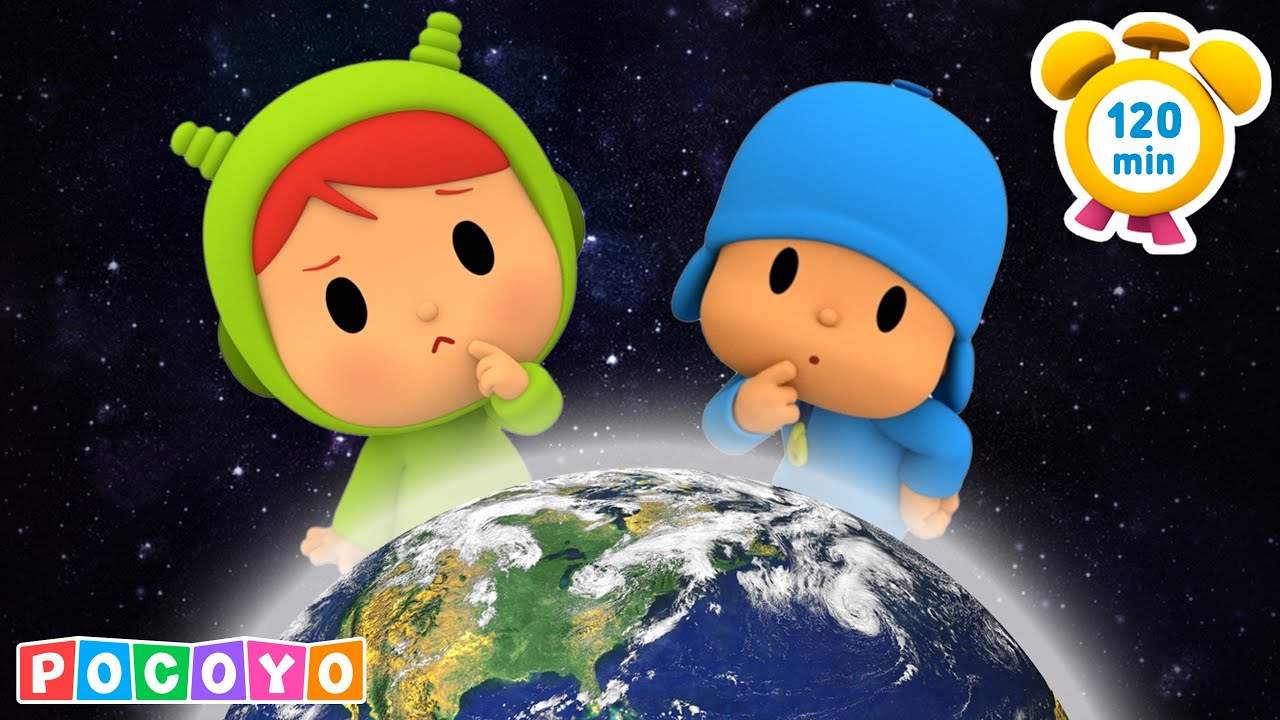 🌍 Nina descobre o mundo! 🤩 Hora de aprender! | Pocoyo 🇧🇷 Português Brasil | Desenhos Animados