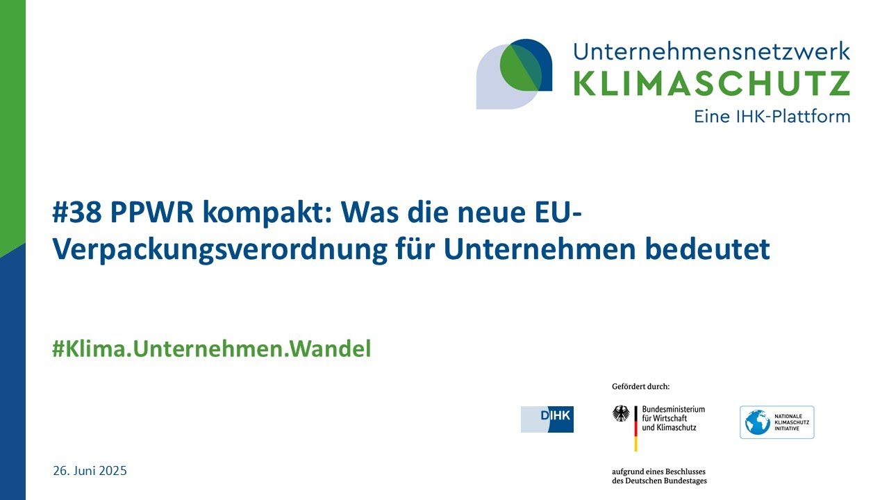 PPWR kompakt: Was die neue EU-Verpackungsverordnung für Unternehmen bedeutet
