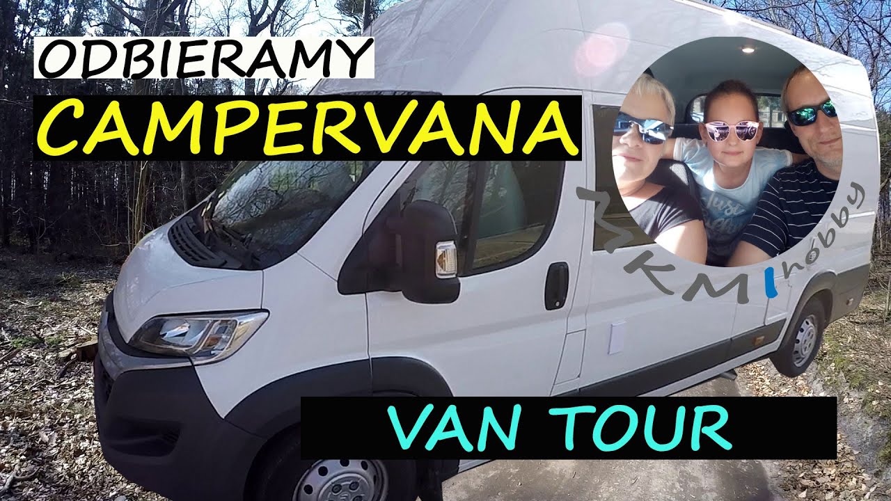 VAN TOUR. Campervan z Blaszaka L4H3