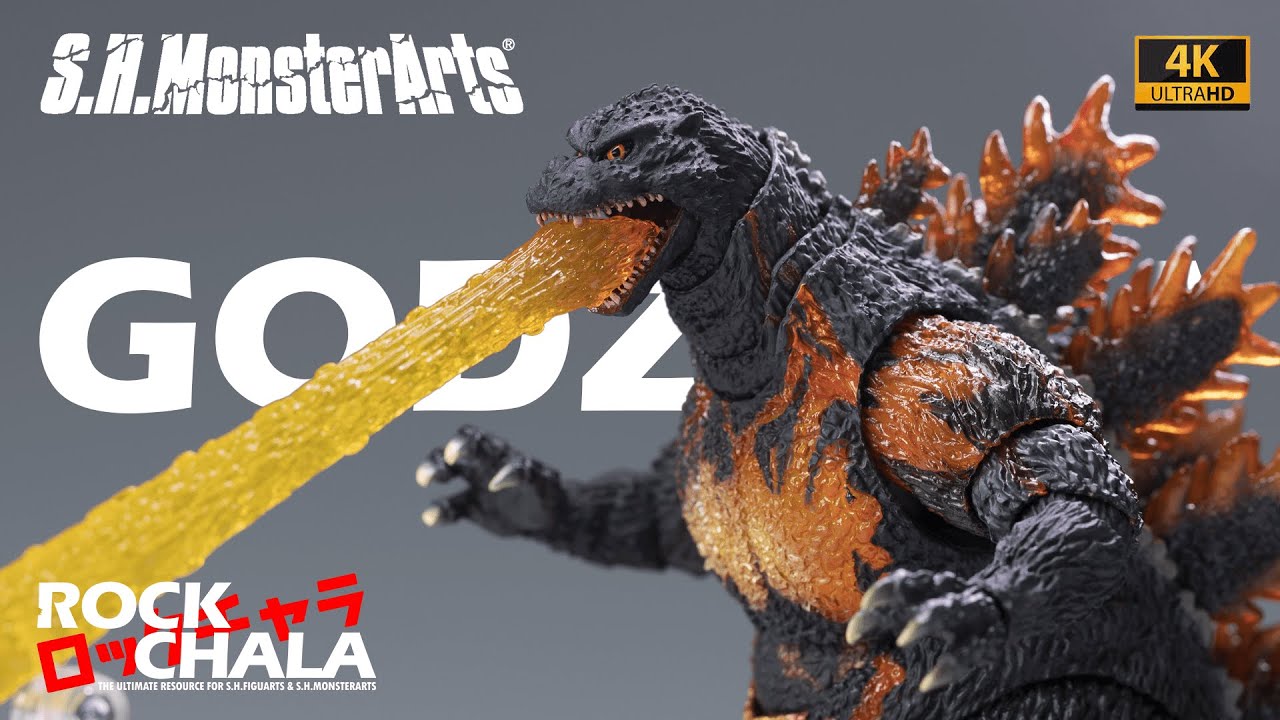 【Rockchala】S.H.MonsterArts GODZILLA [1995] 70th Anniversary Special Ver. Box Opening & Review ゴジラ