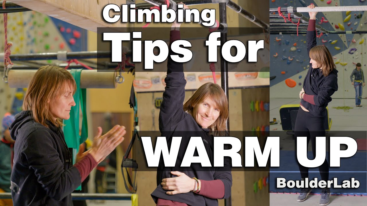 Warm up at the rock gym with Boulder Lab!