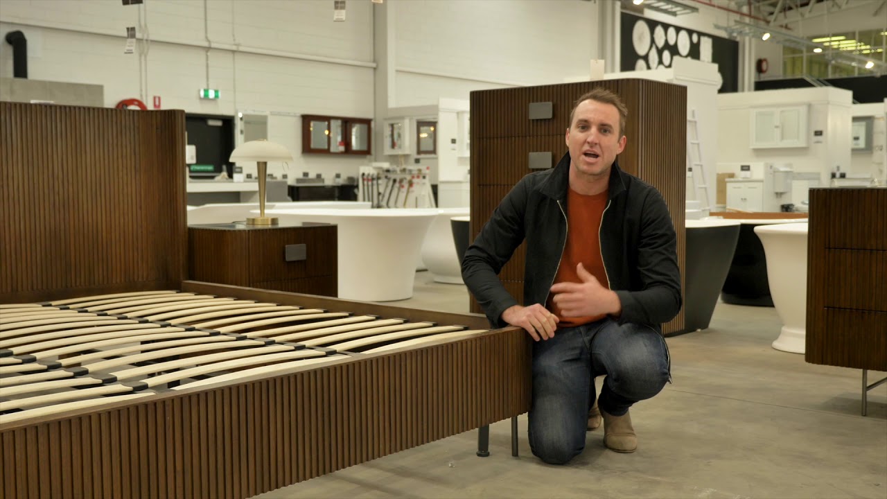 Jesse Raeburn From The Block Reviews Schots Calissa Bedroom Bathroom Range on Open Homes | S04E01