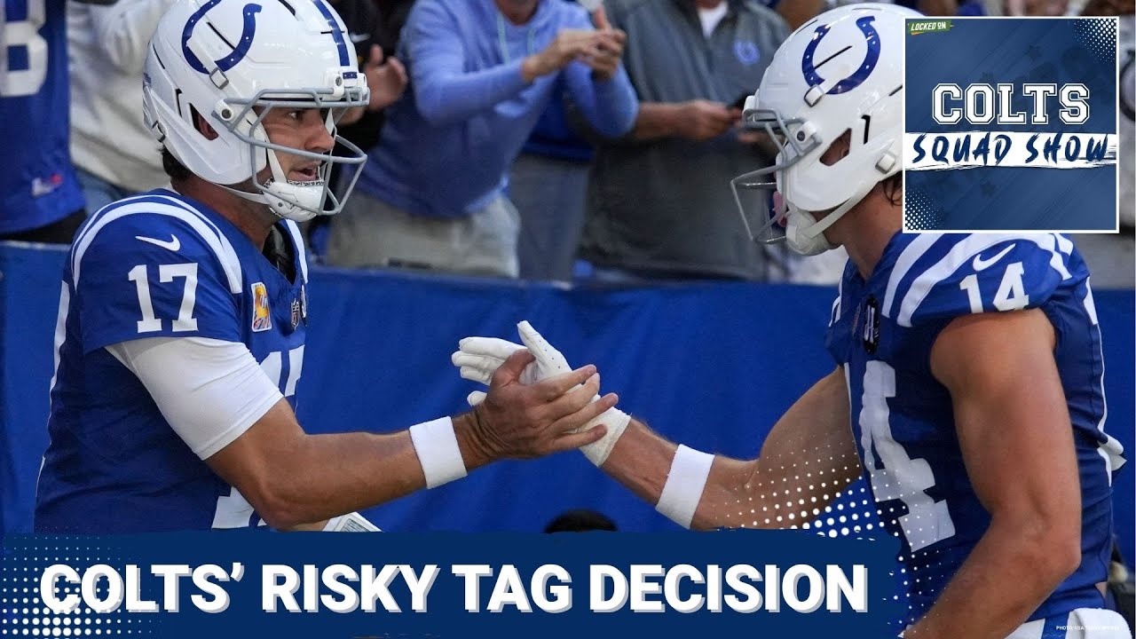 COLTS SQUAD SHOW: Colts' RISKY Gamble | Indy Hopes for Soft Market on Jones, Extension for Pierce