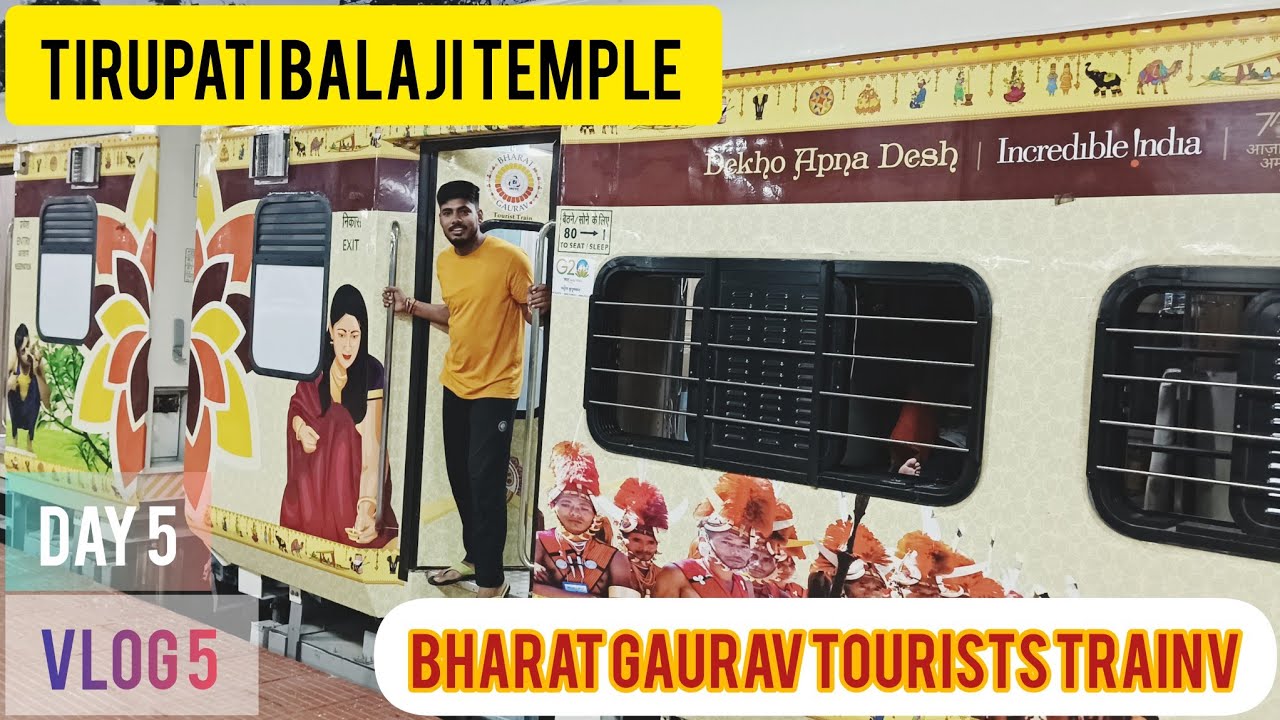 Bharat Gaurav Tourists Train || Tirupati Balaji || By Indian railways  Day 5 Part 2 #irctc