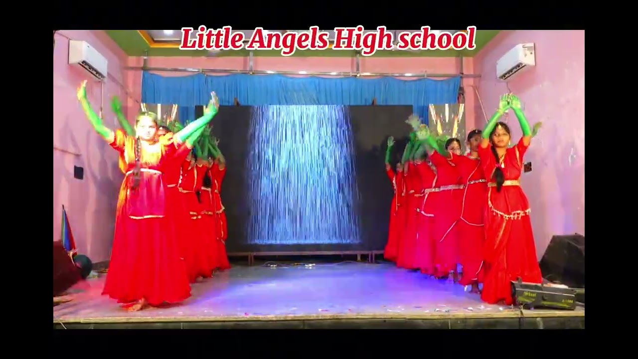 Kanna nidurinchara outstanding performance by our girls @Annual day celebration #LA.H.S#proddatur