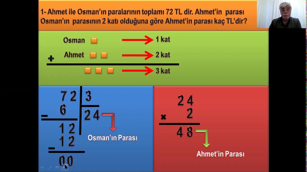 KAT PROBLEMLERİ  4 SINIF