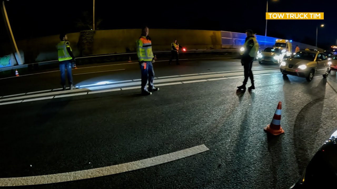 Chaos na ongeval op snelweg! | leven van een berger! #80