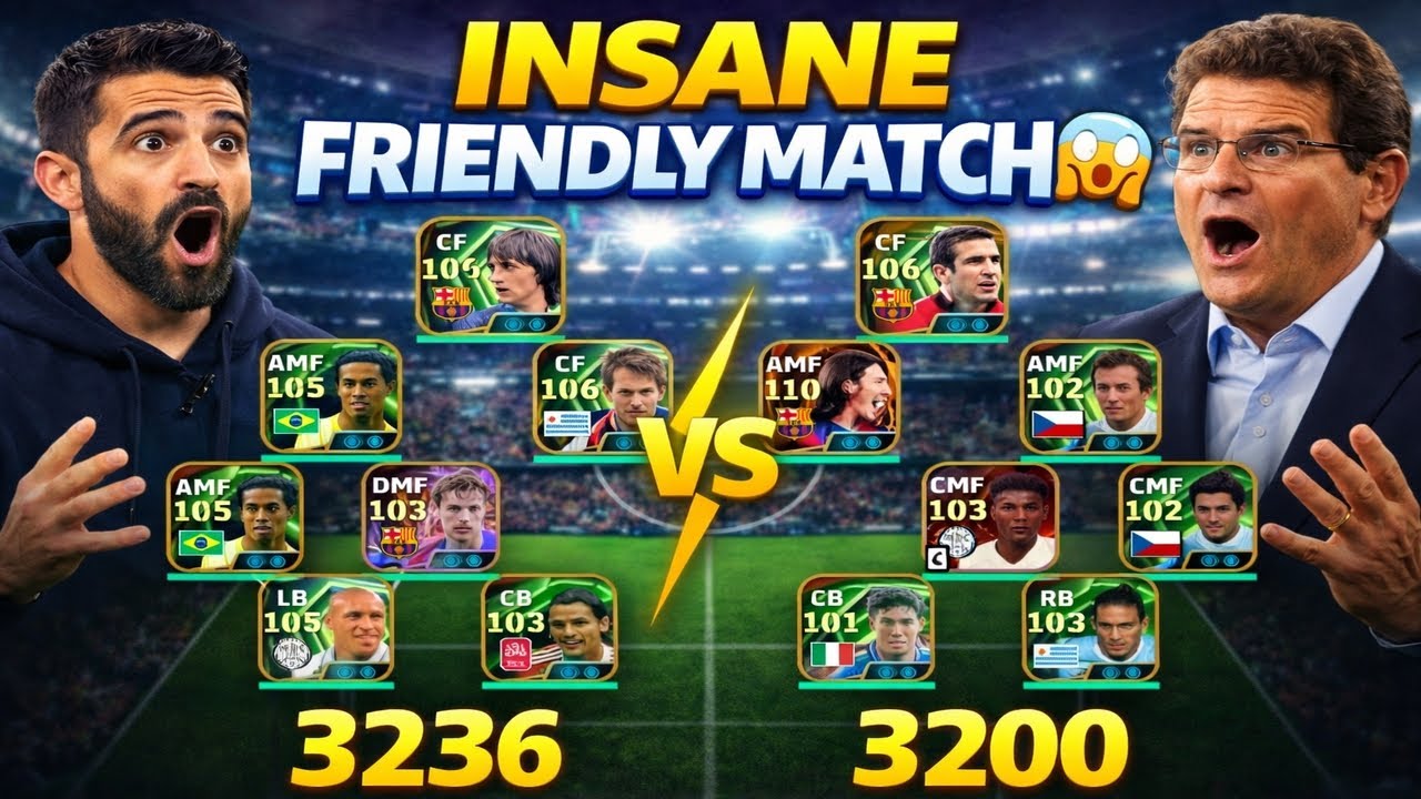 INSANE Friendly Match 😱 Who Will Win the Match? efootball live streaming match 2026