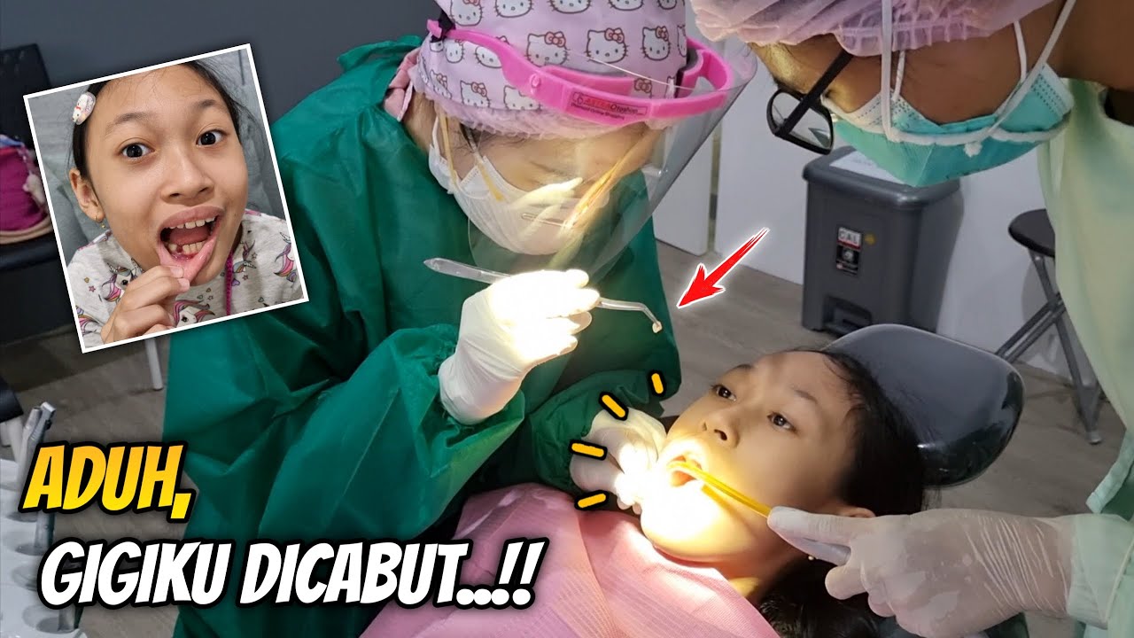 Sakit!!! Gigi Aqilla Dicabut - Berkunjung Ke Dokter Gigi 🤣 Aqilla's Diary