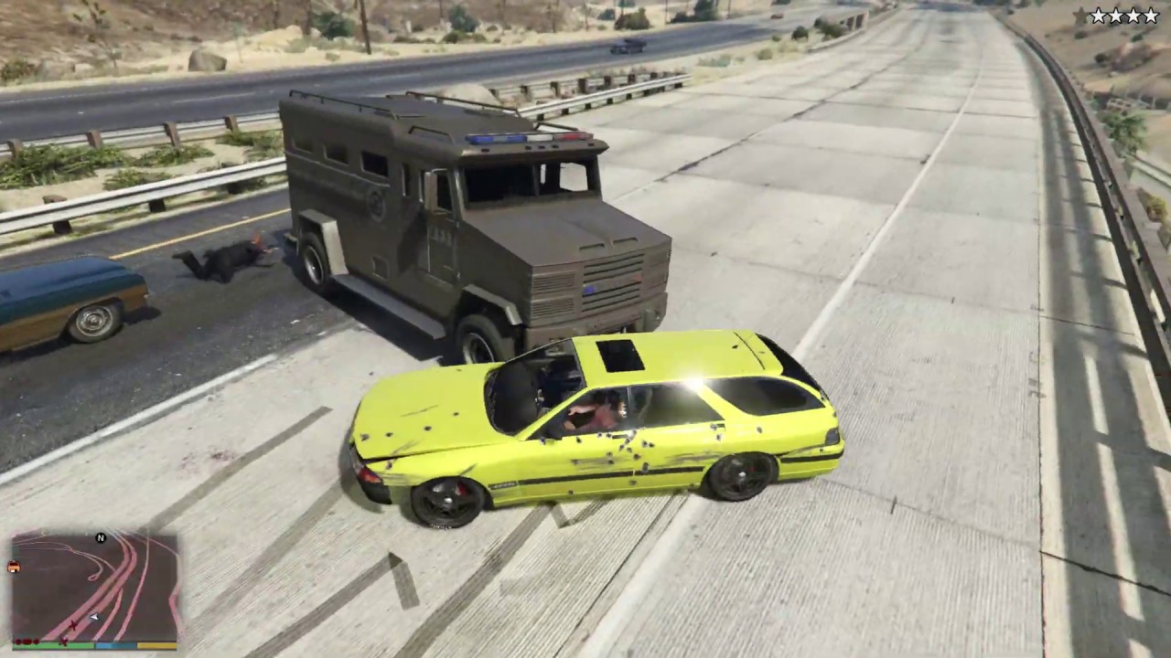 GTA 5 - BEST CAR + POLICE CHASE (STRATUM)