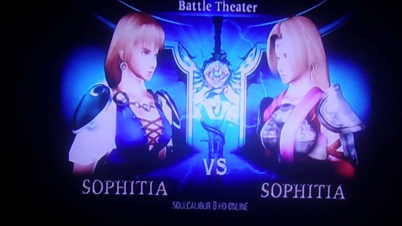 SOUL CALIBUR 2 SOPHITIA VS SOPHITIA MIRROR MATCH