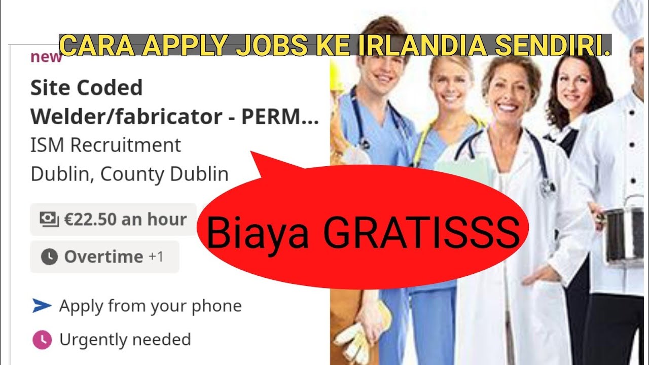 CARA APPLY JOBS KE IRLANDIA GRATISSS.