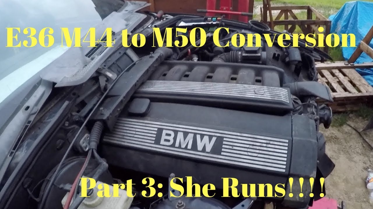 E36 4 Cylinder (M44) to 6 Cylinder (M50) Engine Swap DIY Part 3