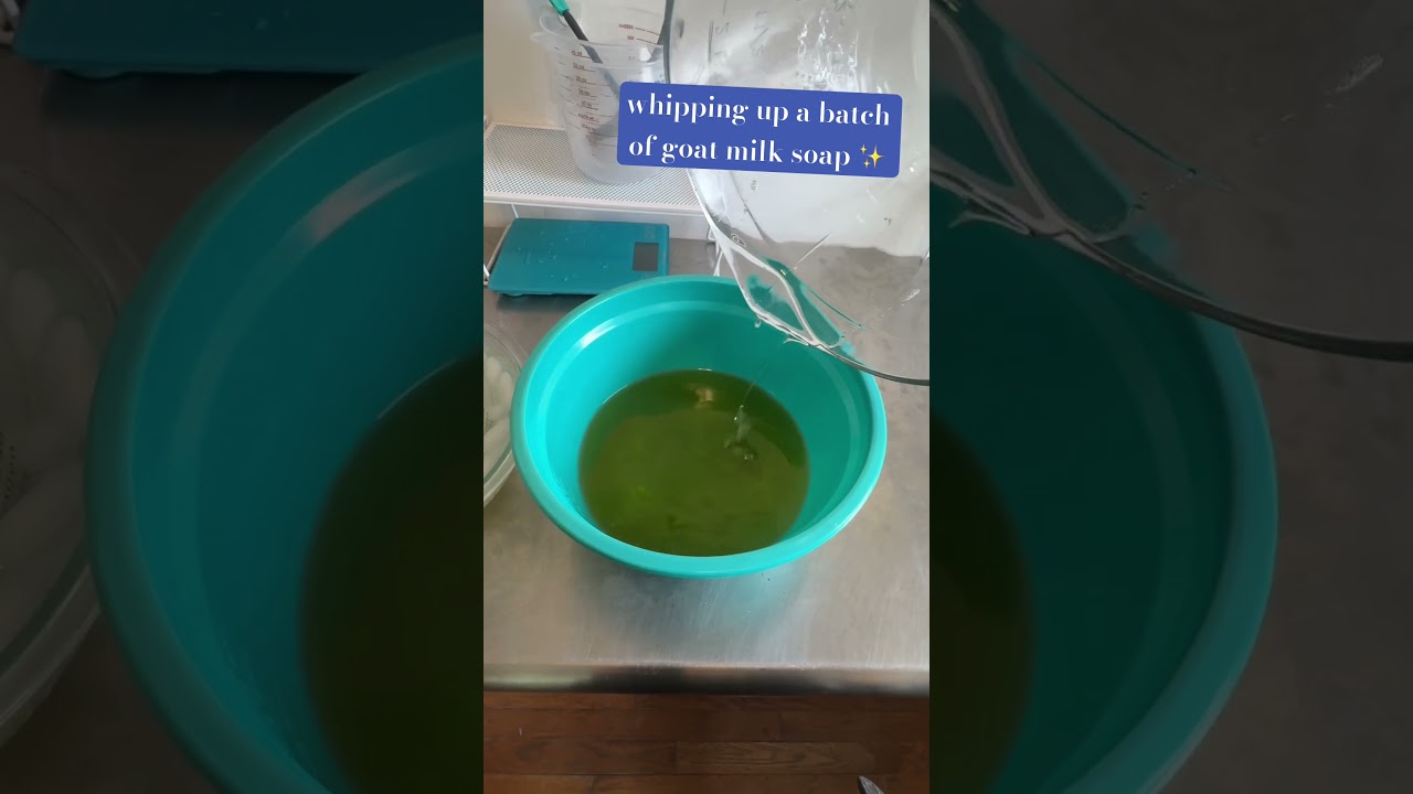 Feels great to be back at the soap station #coldprocesssoap #urbanfarming #diy #soapmaking