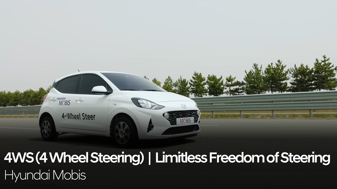 4WS(4 Wheel Steering)｜Limitless Freedom of Steering｜Hyundai Mobis