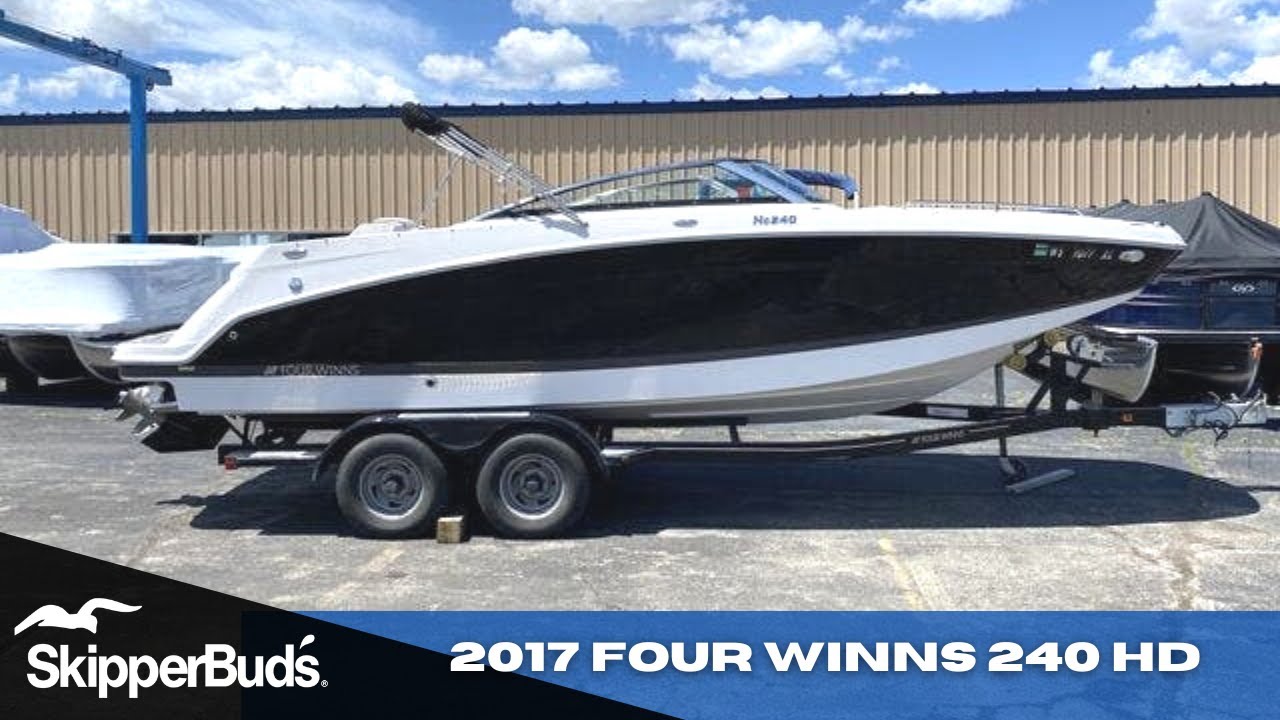 2017 Four Winns 240 HD Sport Boat Tour SkipperBud's