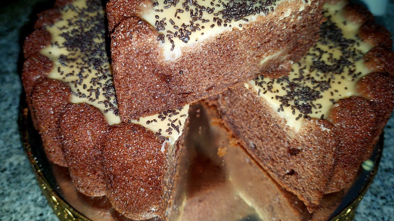كيك بالبيسكوي بلا دقيق ولا مجهود 🍰كيجي خفيف ولذيذ بزاف!🍪 