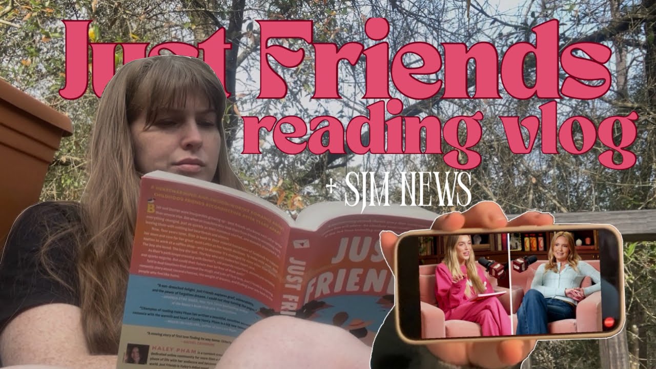 Reading Vlog 🩷 + SJM News! | Reading Haley Pham’s Debut Novel 🌺.