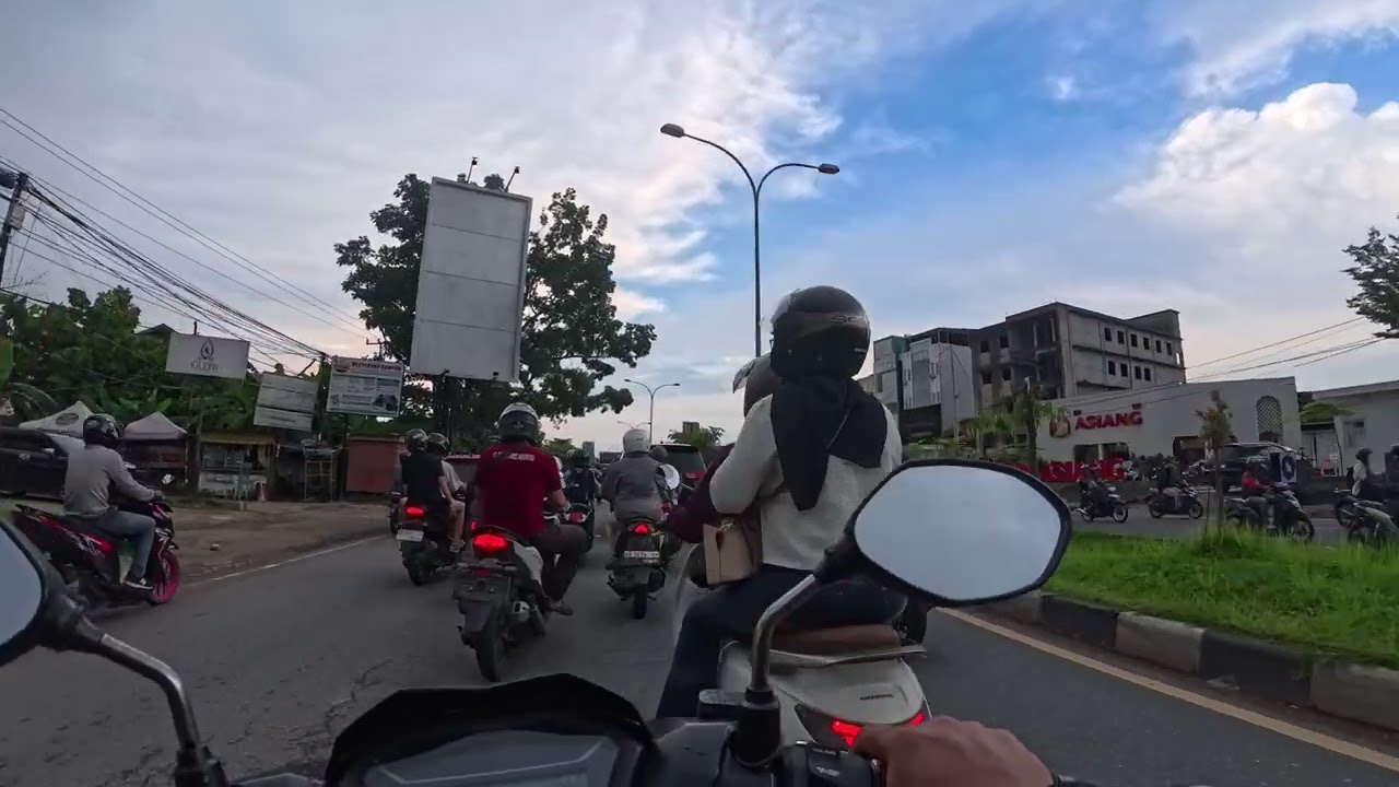 Perjalanan sore hari