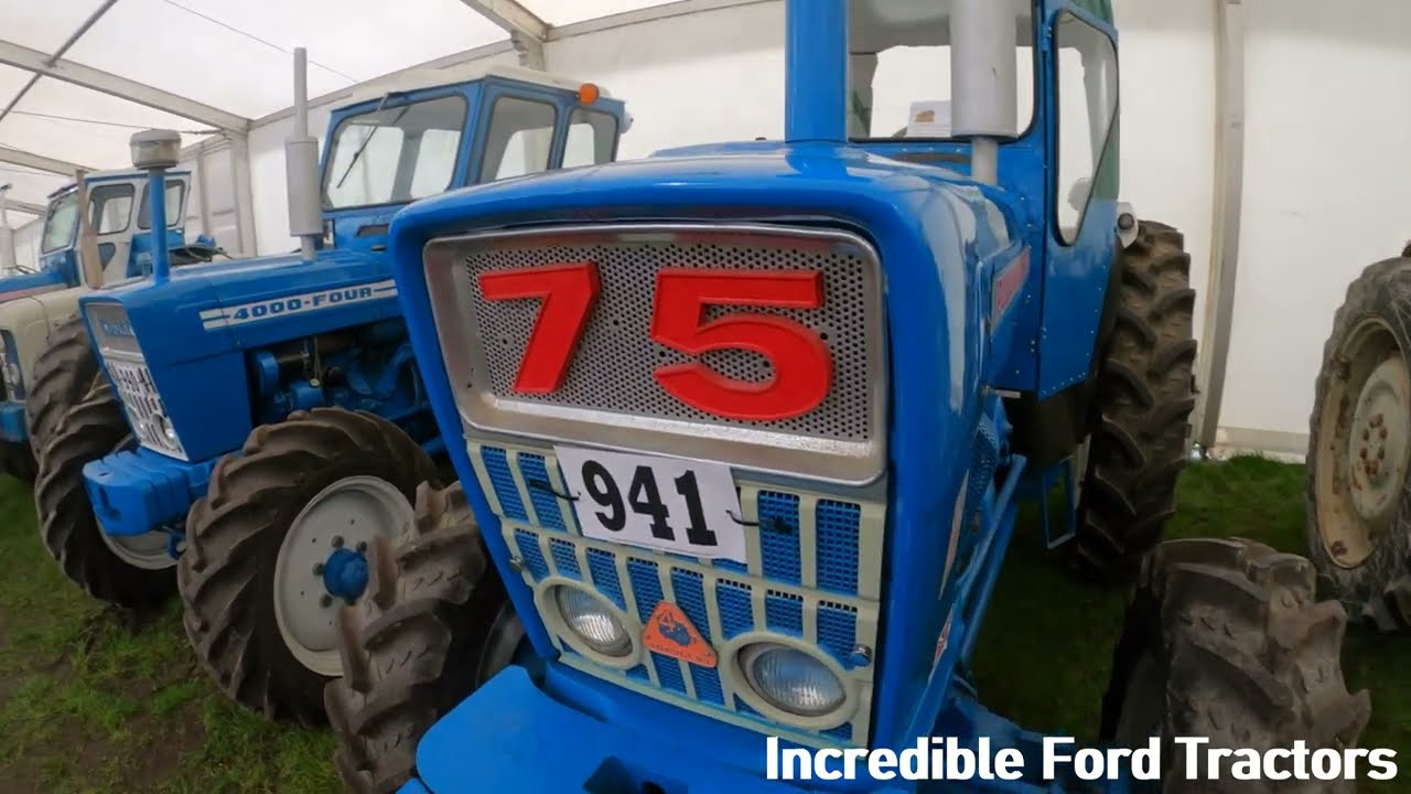 1969 Ford Roadless Ploughmaster 75 3.8 Litre 4-Cyl Diesel 4x4 Tractor (75HP)