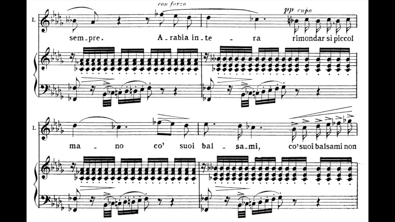 Maria Callas - Verdi: Macbeth: Una macchia (1952) [score]