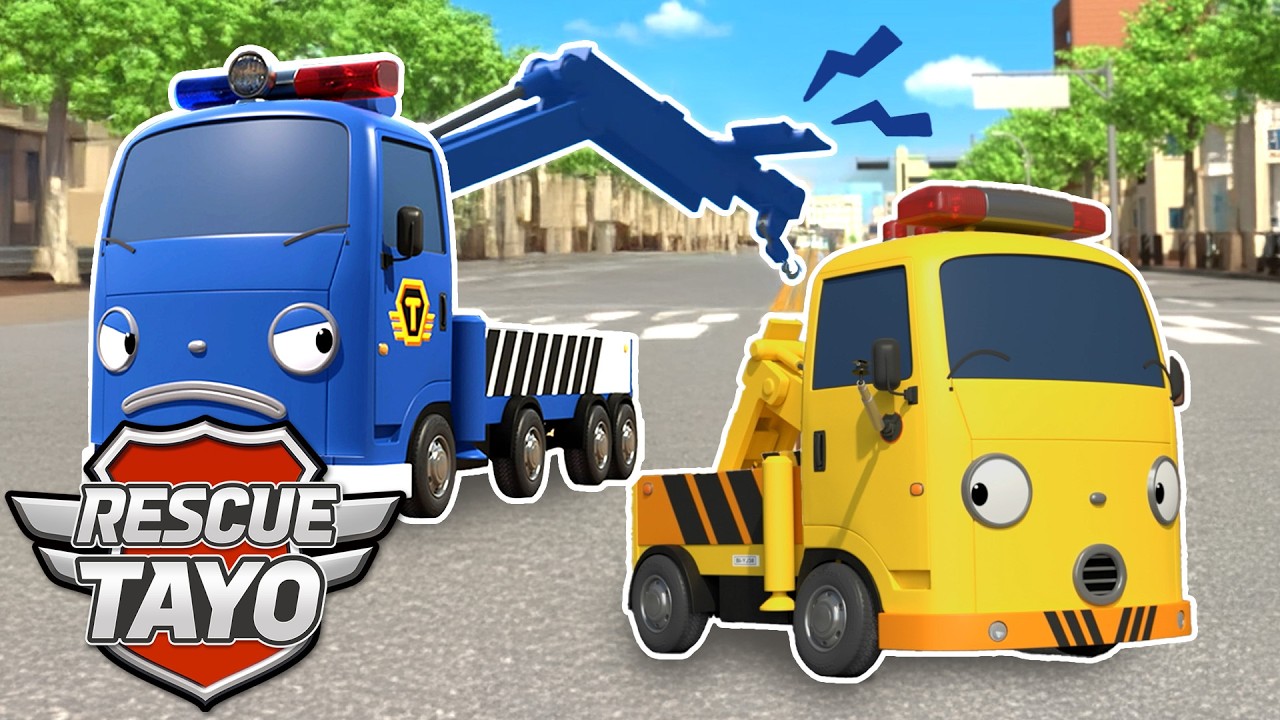 Super Hook Heroes! | Tow Truck Reki & Toto l Rescue Car Stories Compilation | Tayo Rescue Team