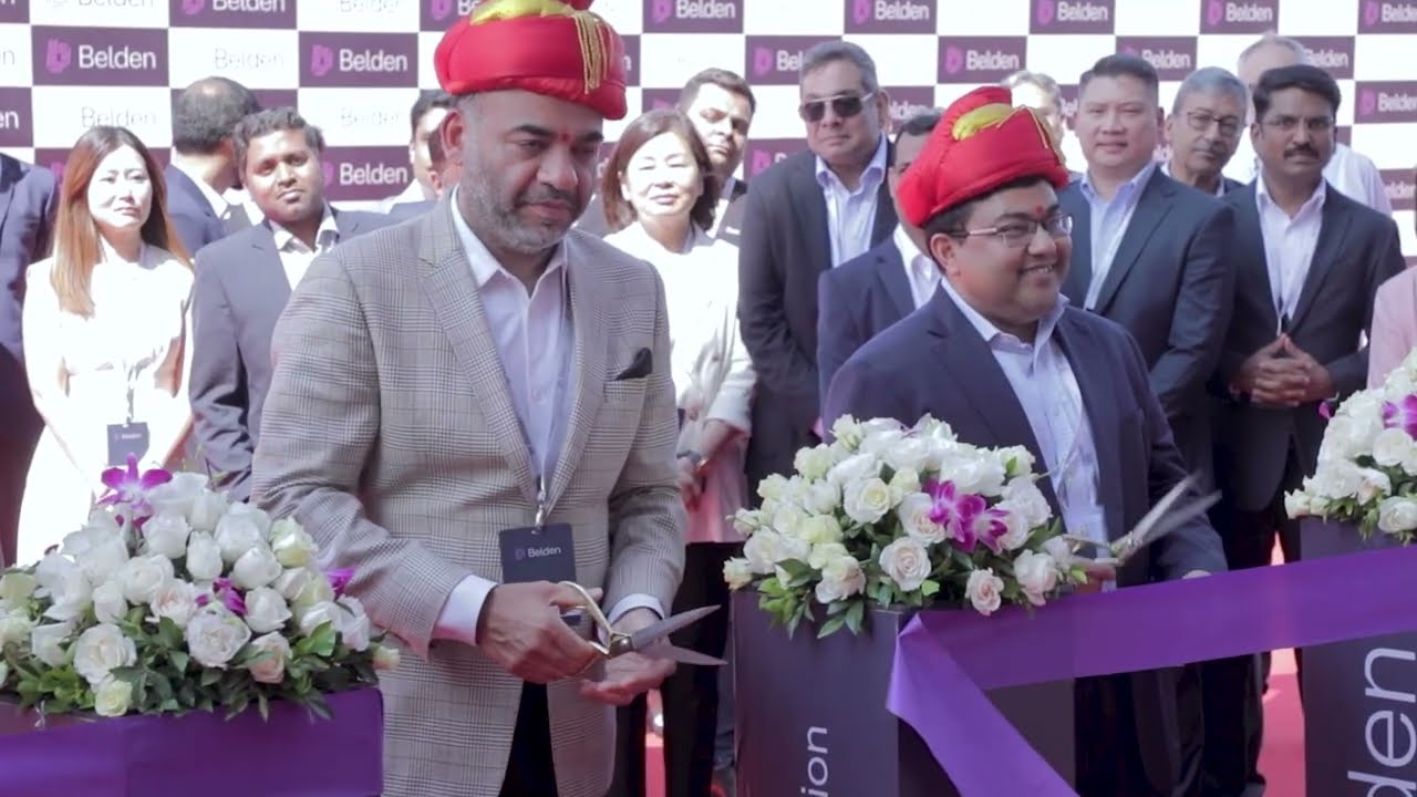 Belden's Pune Plant 2 Inauguration