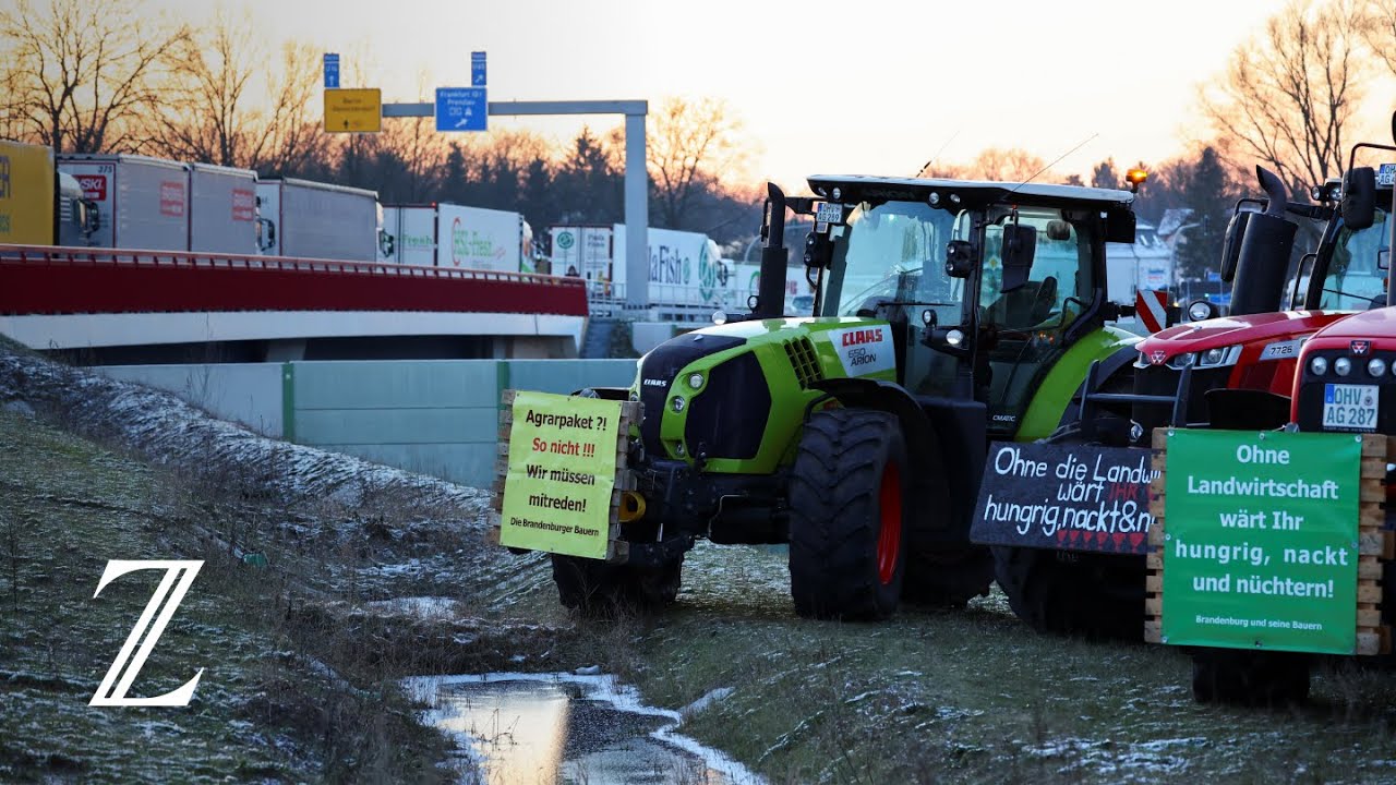 Landwirte starten bundesweite Protestwoche